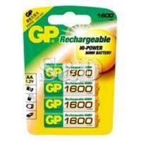 GP 2A 1600mAh Rechargeable Battery 超霸镍氢充电池