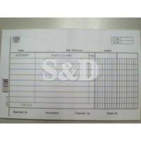 Accounting Voucher 英文会计传票