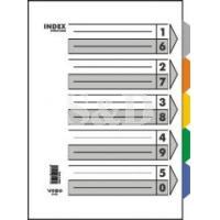 Yobo Paper 5 Colour Index 纸质颜色索引分类