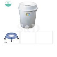 GEO 90-T Round Dustbin w/Lid 圆桶形垃圾桶连盖(可配有辘)