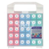 Carl CN12A  Mini Craft Punch - Upper Case Alphabet set 卡路 英文大草字母打孔机套装