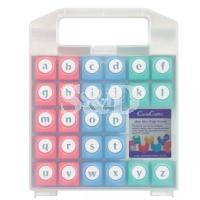 Carl CN12B  Mini Craft Punch - Lower Case Alphabet set 卡路 英文细草字母打孔机套装