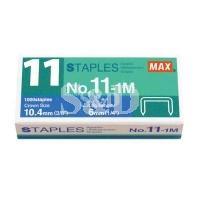 MAX No.11-1M Staples (1M/Box) 美克司十一号钉书针 (1,000枚装) 