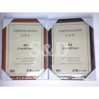 WOODEN CERTIFICATE FRAME A4木边証书架