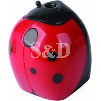 AUTO-FEATURED LADY BUG PENCIL SHARPENER 甲虫型电动铅笔刨