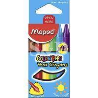 12 Colouring Wax Crayons 蜡笔